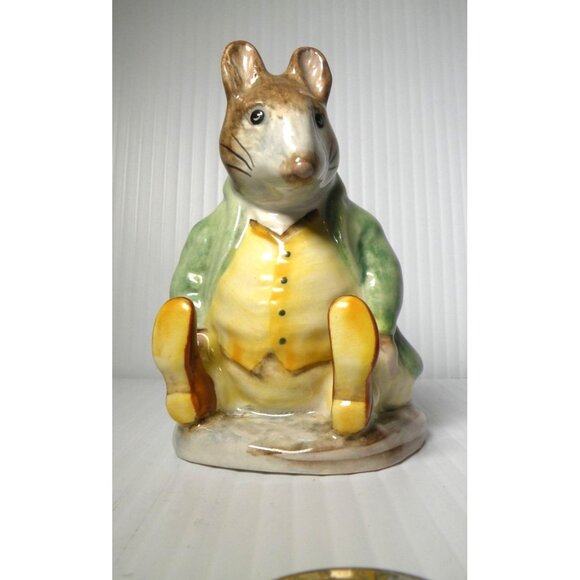 Beatrix Potters Beswick England Vintage Rare Samuel Whiskers Figurine 1948 Copyr - Picture 1 of 5